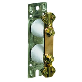 Barrette à cosses Cosga avec platine métal - 150 x 45 mm