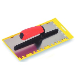 Platoir avec lame en inox denture carrée - 28 x 12 cm