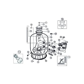 Filtre à sable piscine PRO SIDE