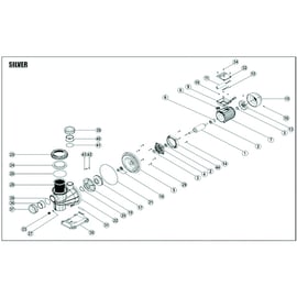 Pompe de filtration SILVER monophasée