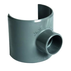 Selle de branchement 90° PVC