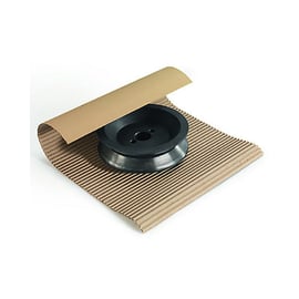 Carton ondulé simple face d'épaisseur 4 mm