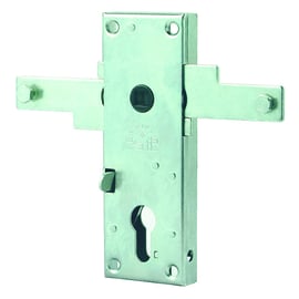 Serrure de porte de garage 656300 à 2 points latéraux pour cylindre européen