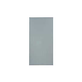 Plaque de poussée rectangulaire inox brossé adhésive 100 x 70 mm