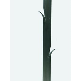Barreau de défense à épines noir 2000 x 40 x 6 mm
