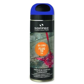 Traceur de chantier FLUO TP - bleu - 500 mL