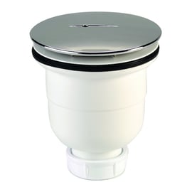 Bonde receveur de douche Ø 90 mm 790 - Capot en ABS chromé
