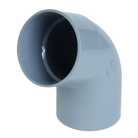 Coude PVC 67°30 mâle-femelle