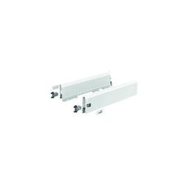 Côté de tiroir double paroi ARCITECH hauteur 126 mm blanc