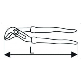 Pince multiprise entrepassée