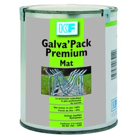 Revêtement galvanisant GALVA'PACK PREMIUM mat - 750 mL