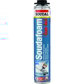 Mousse PU expansive pistolable SOUDAFOAM GUN - 750 mL