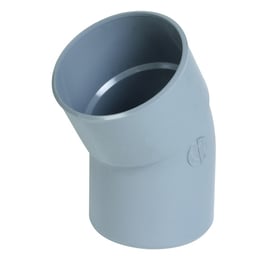 Coude PVC 30° mâle-femelle