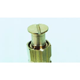 Piton escamotable laiton/inox diamètre 20 mm