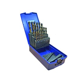 Coffret de forets AP113 HSS Co5% - Plage de diamètres 1 à 13 mm - Nombre de pièces 25