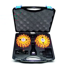 Balise Led Magnétique Signalisation Mallette 2 Pièces