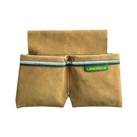 Poche à clous 2 poches en cuir avec porte tenaille