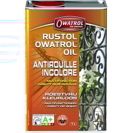 Primaire antirouille RUSTOL OWATROL - 1 L - incolore