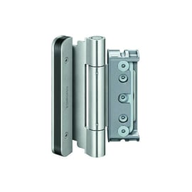 Paumelle réglable 3D BAKA 4010 pour menuiserie bois