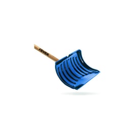 Poussoir à neige polypropylène avec manche bois tête 52,5 cm