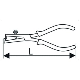 Pince à dénuder 165 mm
