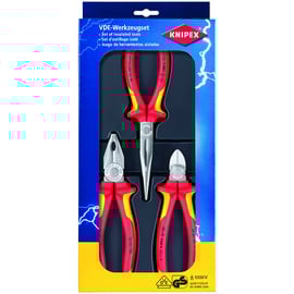 Jeu de 3 pinces isolées 1000V