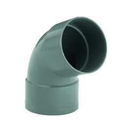 Coude PVC évacuation 67°30 femelle/femelle