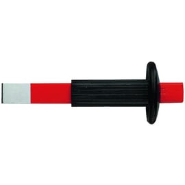 Burin extra plat avec poignée de protection 259.P - 235 mm