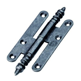 Paumelle à vase rustique N°3 - pour menuiserie bois