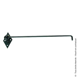 Crochet de contrevent sur platine