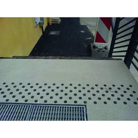 Clous podotactiles 630023 à coller ou sceller gris diamètre 25 mm