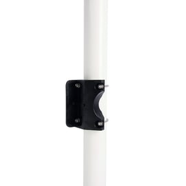 Gâche en polyamide SKRZ pour profil rond noir