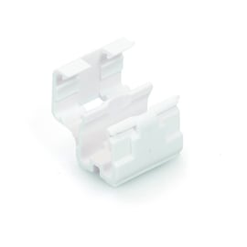 Guide de fixation mural pour ferme-imposte OL 90 blanc RAL 9016