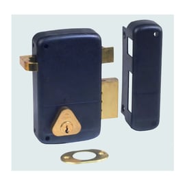 Serrure en applique verticale à tirage CISA 502210 à cylindre rond varié