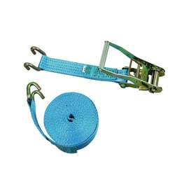 Sangle d'arrimage 2 parties bleu 2000 daN doigts écartés