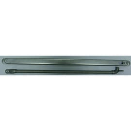 Passe câble à encastrer KU480 inox ouverture 180° longueur 370 mm