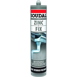 Mastic polymère ZINC FIX - 290 ml - gris