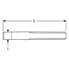 Burin à profil constant