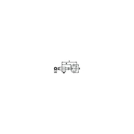 Clé pour batteuse EDF triangle femelle de 11 mm
