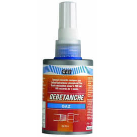 Résine d'étanchéité pour raccords filetés GEBETANCHE GAZ - 75 ml