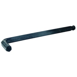 Clé mâle 6 pans longue tête sphérique brunie