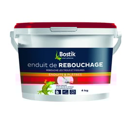 Enduit mural de rebouchage - 4 kg - blanc