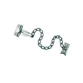 Entrebâilleur de porte CHAIN rallongé nickelé