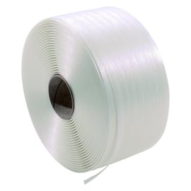 Feuillard de cerclage polypropylène manuel avec joues plastique de cerclage textile collé standard