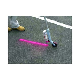 Canne pour traceur de chantier 1 roue