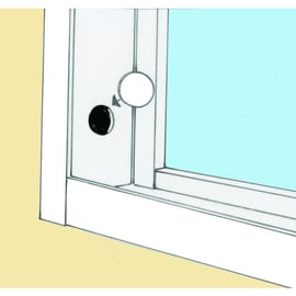 Cache vis adhésif diamètre 19.5 mm sachet de 500 pièces blanc