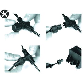 Projecteur encastrable LED SIRIUS blanc chaud 1W 12V