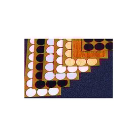 Cache vis adhésif diamètre 15 mm sachet de 100 pièces