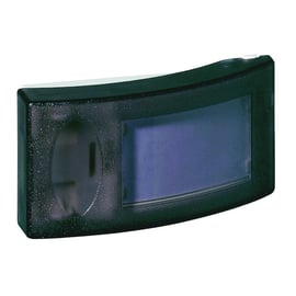 Sonnette SALSA avec porte-étiquette noir - 70 x 35 x 24 mm