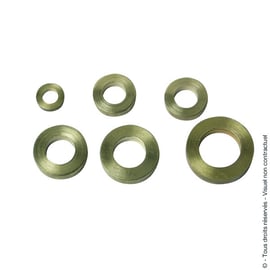 Bague laiton pour paumelle NOBLA